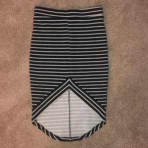 High low skirt
